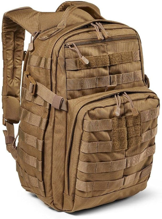 5.11 Tactical Backpack, RUSH 12 2.0 Military Survival Molle Backpack with Laptop Compartment, 24L, Style 56561ABR/56562ABR