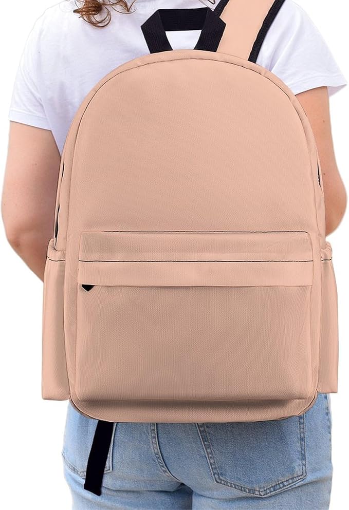Peach Fuzz Backpack Adult Travel Daybag for Women Men College Backpack for Vacation Hiking Camping Bag