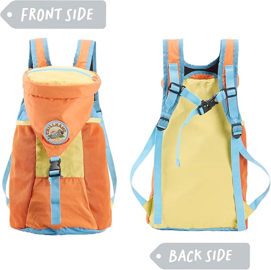 Packable Backpack, Lightweight Hiking Daypack for Men & Women, 18L Foldable Water-Resistant Small Backpack with Color Block Design for Outdoor Trekking Camping Travel