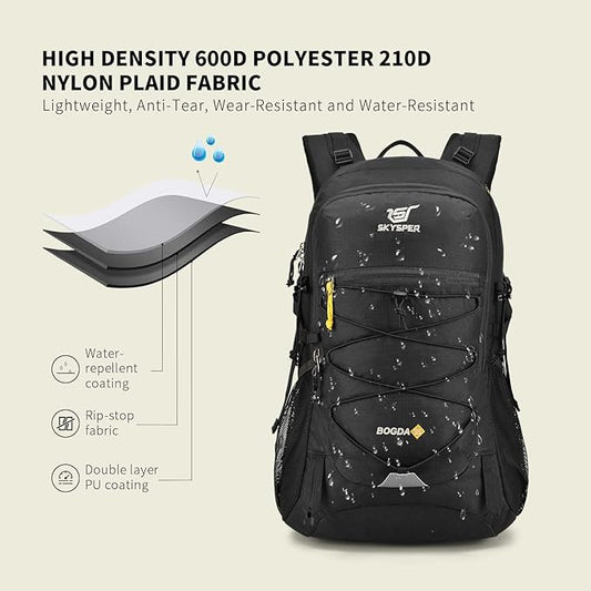 SKYSPER Hiking Backpack for Men Women, 35L Travel Backpack Waterproof Camping Backpack Outdoor Lightweight Daypack