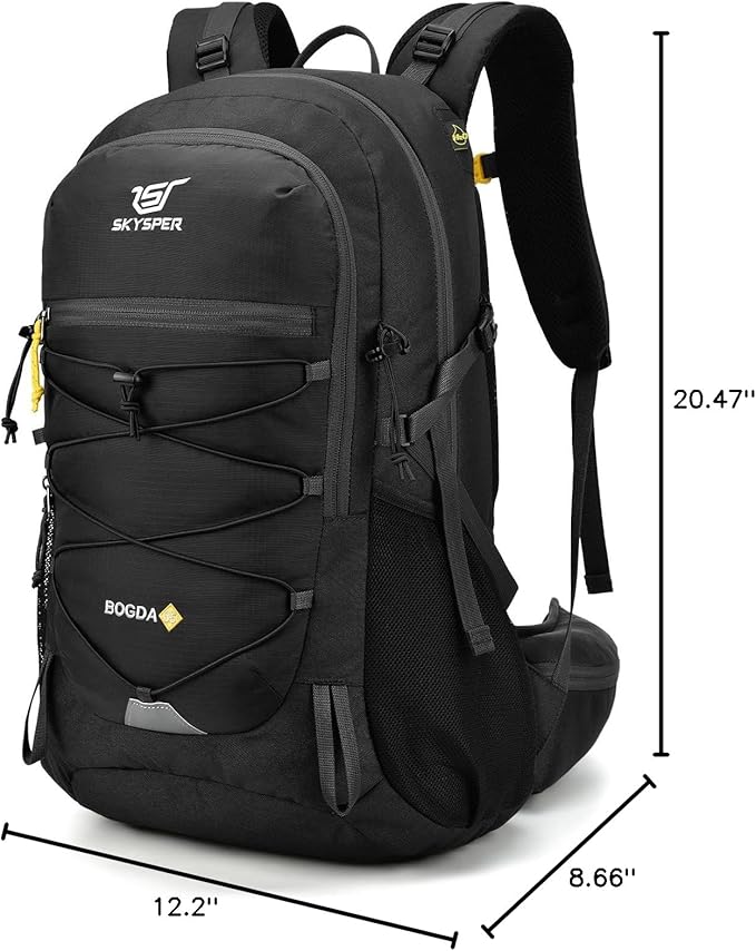 SKYSPER Hiking Backpack for Men Women, 35L Travel Backpack Waterproof Camping Backpack Outdoor Lightweight Daypack