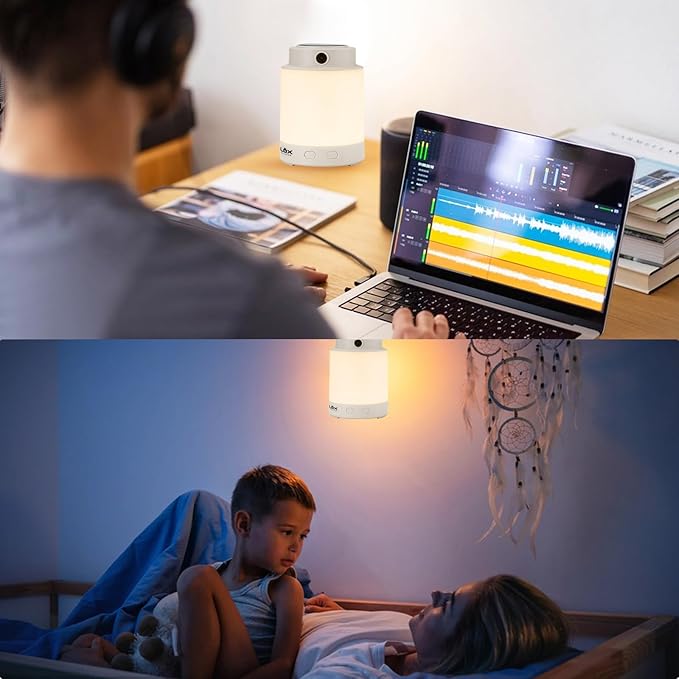 3-in-1 Camping Light with Tent Lantern, Handheld Flashlight & RGB Night Light – USB & Solar Rechargeable, Hook Design, 2 Brightness Levels + SOS, Ideal for Outdoor Use