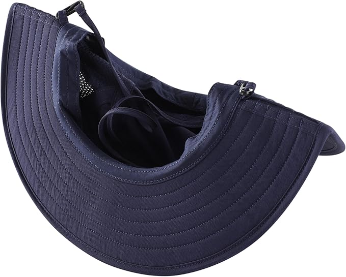 Connectyle Outdoor UPF50+ Men's Sun Hat Foldable Wide Brim Bucket Hat for Fishing Hiking Gardening Breathable Safari Hat