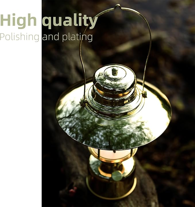 Large 18” Metal RetroLED Camping Lantern, 6500mAh Rechargeable Battery Last 17-500 Hours Camping Lamp, Classic Dimmable Hanging Lantern, Vintage Camping Light for Courtyard Outdoor Decoration