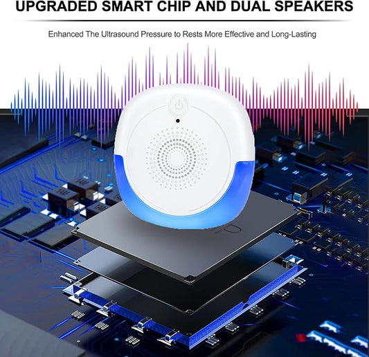 2024 Ultrasonic Repeller & Insect Repeller 6 Packs, Ultrasonic Repellent for Roach, Rodent, Mouse, Bugs, Mosquito, Mice, Spider, Ant, 2 Mode Switching