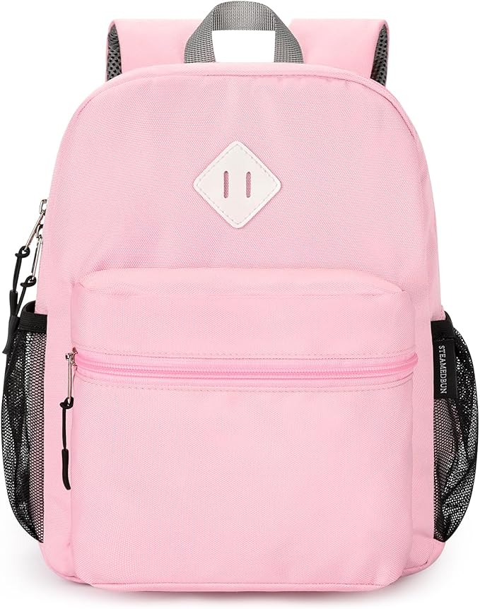 STEAMEDBUN Toddler Backpack for Girls 2-4,Kindergarten Backpack for Girls,Preschool Backpack,Mini, Pink