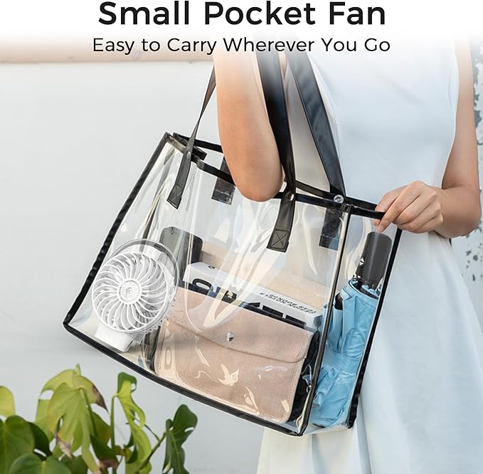 COMLIFE Portable Handheld Misting Fan, 3000mAh Rechargeable Battery Operated, 180° Foldable, Mini Personal Fan with Water Sprayer for Travel, Makeup, Home, Office, Camping, Outdoors