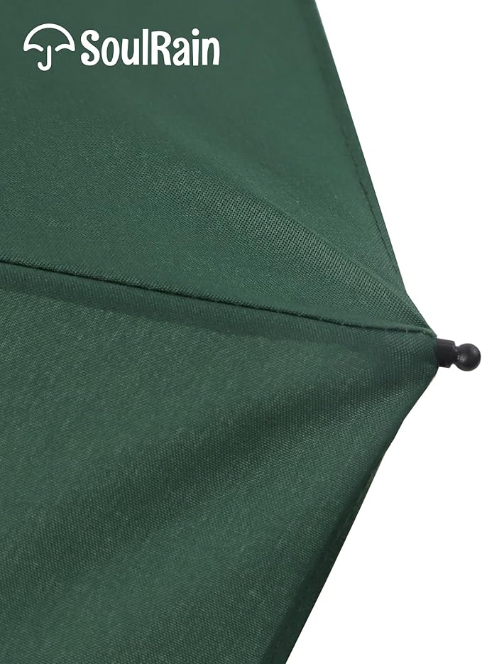 SoulRain Travel Umbrella - Compact Umbrella for Rain - Perfect Large Auto Folding Umbrella - Ideal Car umbrella, Small umbrella, and Travel Companion