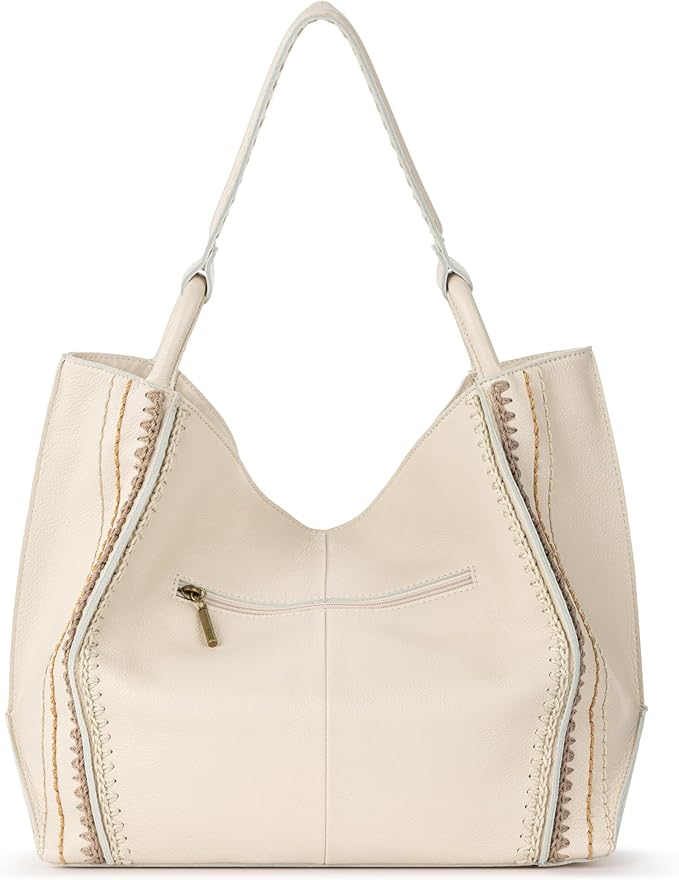 The Sak Los Feliz Large Tote Bag - Woman's Purse For Everyday, Travel, Beach Bag - Roomy Handbag With Shoulder Bag Strap