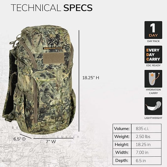 Eberlestock Bandit Pack - Rugged EDC Backpack Built for The Office Or The Outdoors