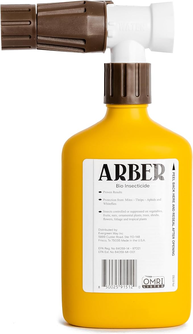 Organic Insecticide for Roses & Flowers – 16oz Ready-to-Spray Pest Control – Controls Aphids, Thrips, Japanese Beetles & More – Bee-Safe & Eco-Friendly