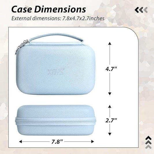 Charger Case for Macbook, Portable Tech Electronic Organizer Bag,Travel Storage Pouch for Laptop Accessories, MacBook Power Adapter, Charging Cords, USB Drives, Power Bank (Purple, XL)