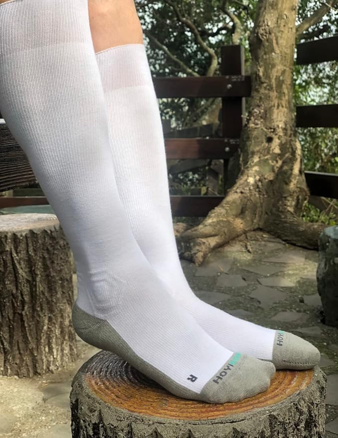 Big and Tall Compression Socks Sizes L to 8XL, Comfortable Knee High Socks for Men and Women