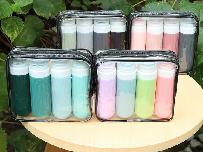 IYYI Travel Bottles for Toiletries, TSA Approved Travel Size Containers, Silicone Toiletries Bottles, Leakproof, Refillable Containers Kits for Shampoo and Conditioner (Gray, 90, Milliliters)