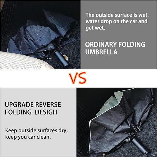 Automatic Umbrella Windproof Lightweight Strong Compact UV Protection Rain Travel Umbrellas Collapsible Backpack Umbrella Suit For Adult