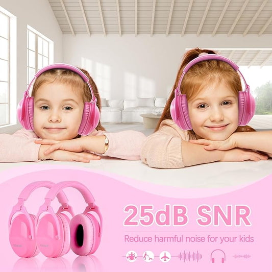 ZOHAN Kids Ear Protection 2 Pack,Kids Noise Canceling Headphone for Concerts, Monster Truck, Fireworks