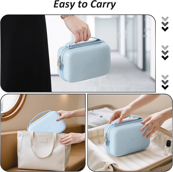 Charger Case for Macbook, Portable Tech Electronic Organizer Bag,Travel Storage Pouch for Laptop Accessories, MacBook Power Adapter, Charging Cords, USB Drives, Power Bank (Purple, XL)