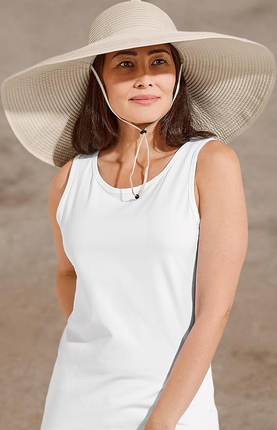 Women's Ultra Wide Sun Hat - UPF 50+ Sun Protection - Shelby