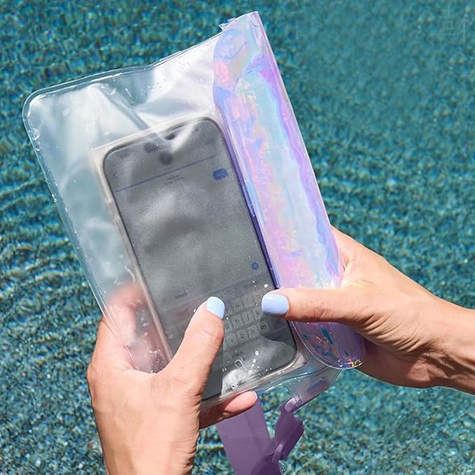 Floating Waterproof Phone Pouch, Adjustable IP68 Cellphone Protector & Fanny Pack – Safe Travel, Vacation, Swimming, Boating, Fishing, Kayaking, Snorkeling, Hiking, Camping, River, Lake,