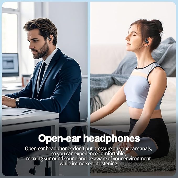 Wireless Earbuds, Sports Bluetooth 5.4 Headphones with ENC Noise Cancelling Mic, 67 Hrs Playtime Ear Buds with LED Power Display, IPX7 Waterproof Earphones with Earhooks for Workout/Running