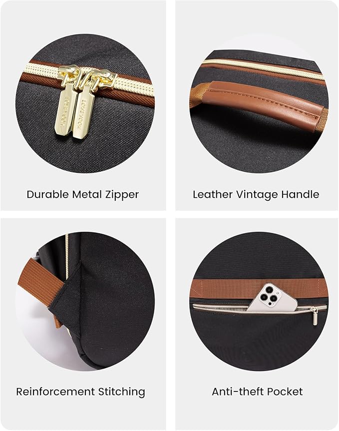 LOVEVOOK 56L Travel Backpack for Women & Men, Airline Approved Carry On Luggage with 3 Packing Cubes, TSA Overnight Bags, Waterproof Personal Item Bag, Weekender Essentials Backpacks fits 17" Laptop