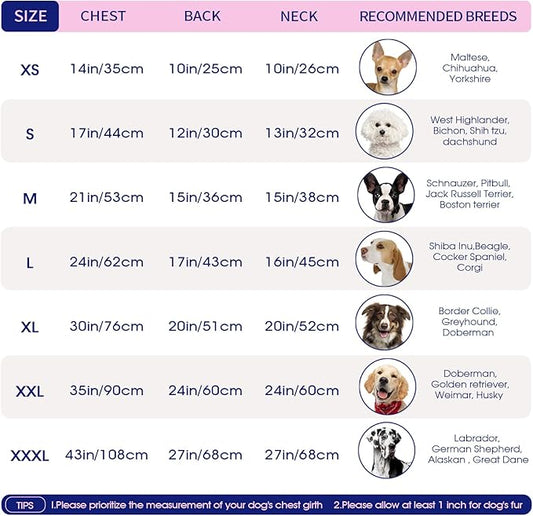 FUAMEY Dog Winter Jackets for Large Dogs,Dog Coat with Harness Built in,Waterproof Dogs Snowsuits Warm Pet Jacket Zip Up Fleece Cold Weather Coats Reflective Safety Pets Hunting Vest Orange L