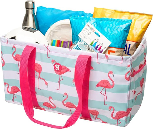 geckobrands Large Utility Tote - Durable Multipurpose Bag for Beach, Travel, Shopping & Outdoor Activities