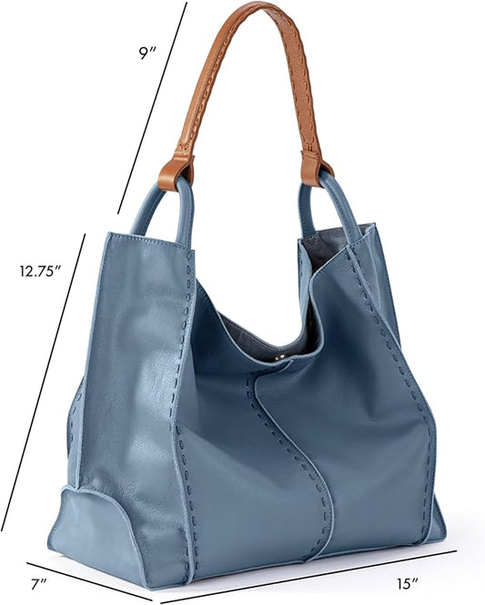 The Sak Los Feliz Large Tote Bag - Woman's Purse For Everyday, Travel, Beach Bag - Roomy Handbag With Shoulder Bag Strap