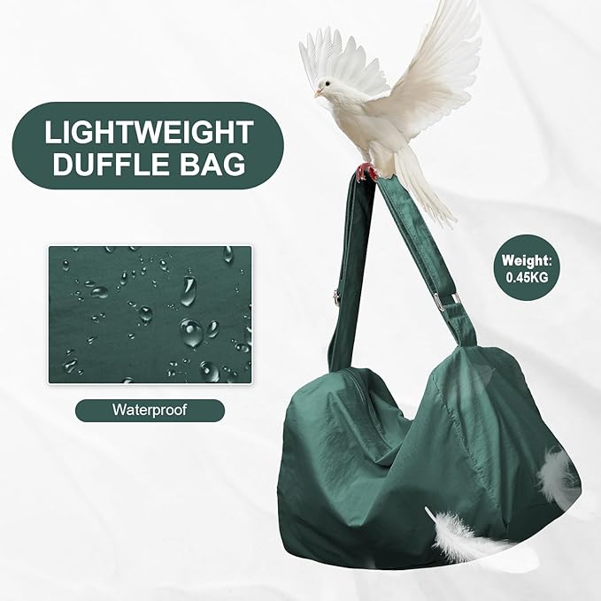 Small Gym Bag with Shoe Compartment, Workout Sport Duffle Bag for Women Travel, Waterproof Shoulder Overnight Bags Lightweight Carry on Tote Bags for Swim, Yoga, Dance