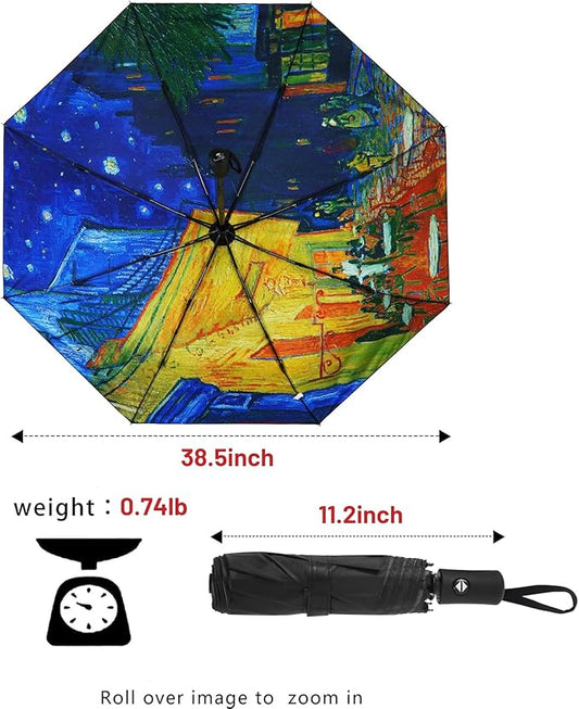 SY COMPACT Travel Umbrella Windproof Automatic Umbrellas Small Compact UV Sun Protection Factory Outlet Umbrella