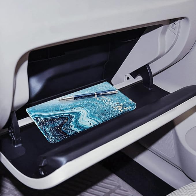 CoBak Car Registration and Insurance Holder - Vehicle Glove Box Car Organizer,Auto Truck Comparment Accessories Case with Magnetic Closure for Driver License,Cards