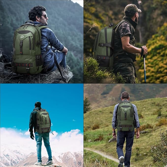 KAKA Travel Backpack Fight Approved with 17.3 inch Laptop Lackpack Compartment Outdoor Duffle Bag for men and women