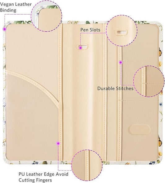 CoBak Car Registration and Insurance Holder - Vehicle Glove Box Car Organizer,Auto Truck Comparment Accessories Case with Magnetic Closure for Driver License,Cards