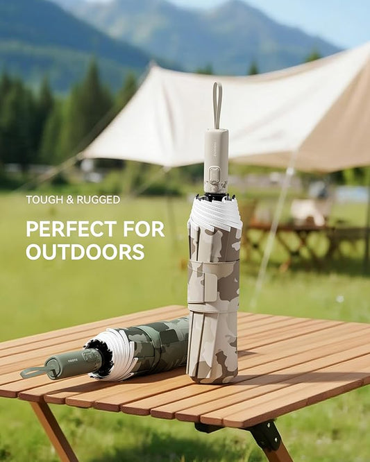 Windproof Travel Umbrella for Rain, Withstand 85MPH Winds, 54 Inch Automatic Reverse Fold Umbrellas Easy Auto Open Close, Portable Compact Umbrella Includes Cover Bag, Perfect for Travel, Car, Commute, Women Men, Backpack