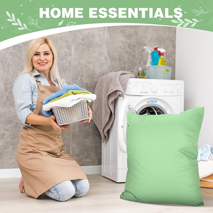 SATINIOR 5 Pcs Large Travel Laundry Bags with Handle Waterproof Washable Dirty Clothes Bags