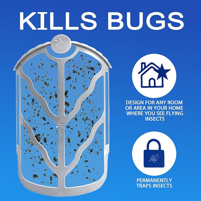 BAIMNOCM 33 Pack Refills Cartridge Compatible with Flying Insect Trap Refill M364 M364A and Max,White