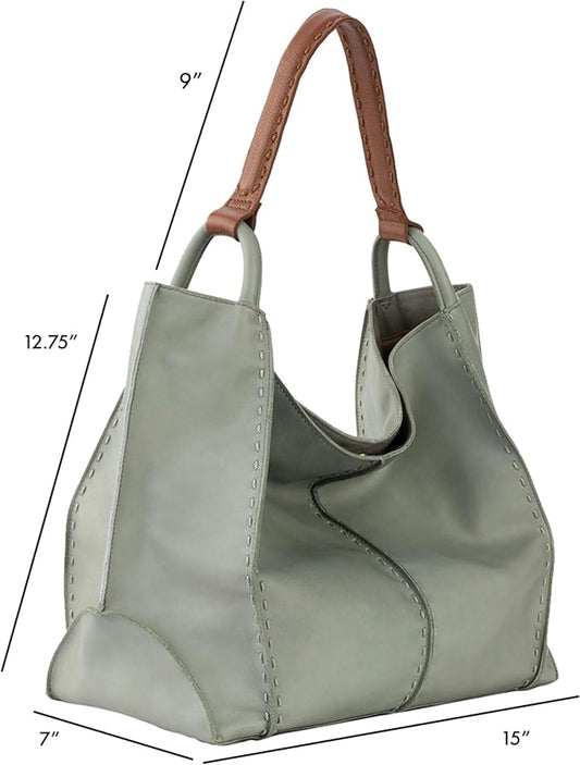 The Sak Los Feliz Large Tote Bag - Woman's Purse For Everyday, Travel, Beach Bag - Roomy Handbag With Shoulder Bag Strap