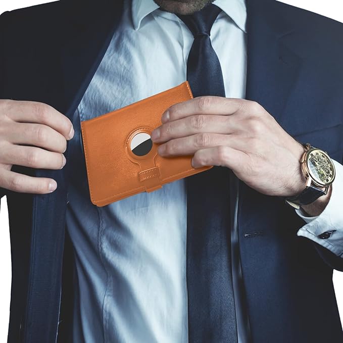 Passport Holder and Vaccine Card Holder Combo with Passport Cover Wallet Travel Passport Wallet Case for Men and Women (Brown)