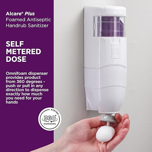 SC Johnson Professional® Alcare Plus Antiseptic Handrub Starter Pack (1 cartridge + 1 dispenser), 8oz, 1/CS