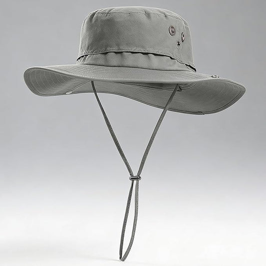 Plus Size XL XXL Sun Hats for Men Bucket Boonie UV Protection UPF50+ Waterproof Wide Brim Foldable Fishing Beach