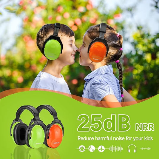 ZOHAN Kids Ear Protection 2 Pack,Kids Noise Canceling Headphone for Concerts, Monster Truck, Fireworks