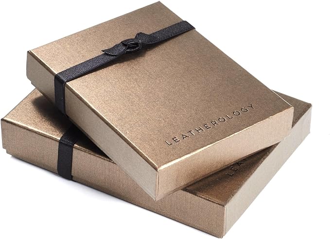 Leatherology Black Onyx Travel Zip Organizer Wallet, Passport Holder, RFID Available, Full Grain Leather