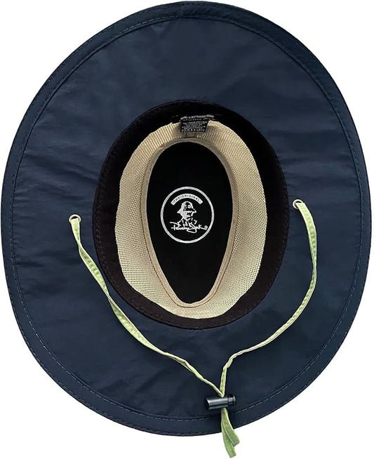 Mesh Crown Safari Men's Sun Hat, 3" Brim, Adjustable Chin Cord, UPF (SPF) 50+ Sunhat Protection