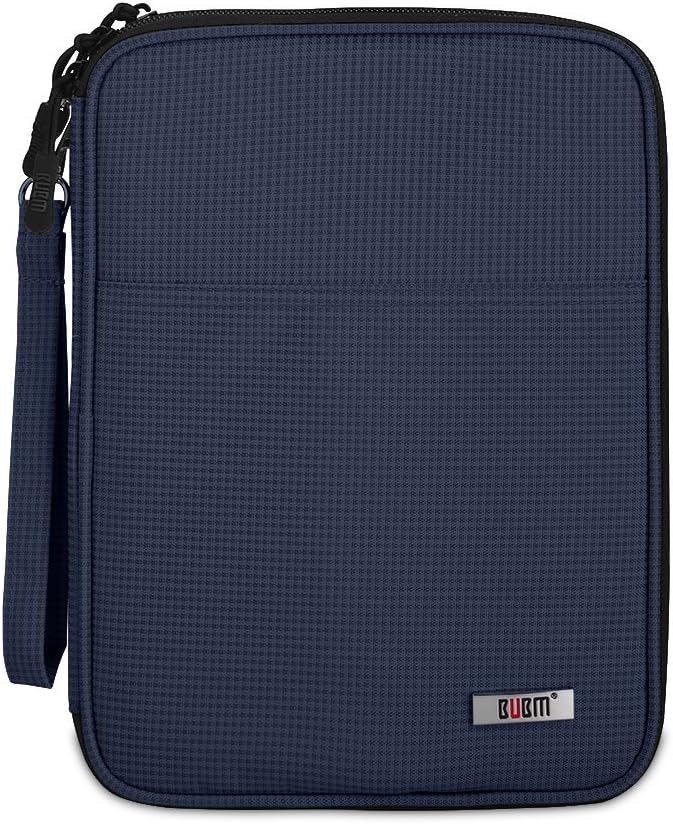 BUBM Electronic Accessories Organizer, Travel Gadget Bag for Cables, Dark Blue