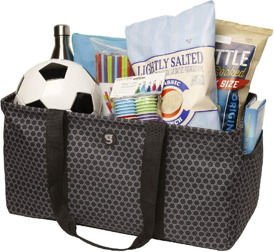 geckobrands Large Utility Tote - Durable Multipurpose Bag for Beach, Travel, Shopping & Outdoor Activities