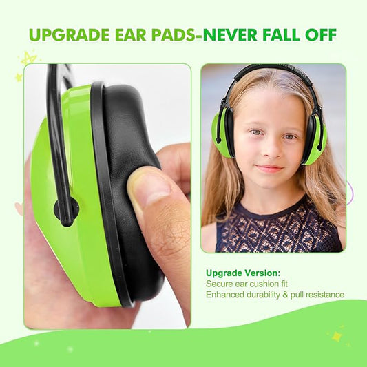 ZOHAN Kids Ear Protection 2 Pack,Kids Noise Canceling Headphone for Concerts, Monster Truck, Fireworks