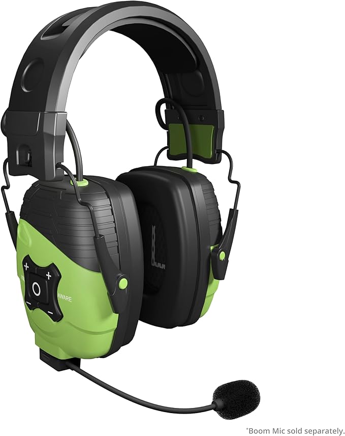 ISOtunes LINK Bluetooth Earmuff – Ear Protection Headphones for Work, Mowing, & Construction, 25 NRR OSHA Approved Headphones