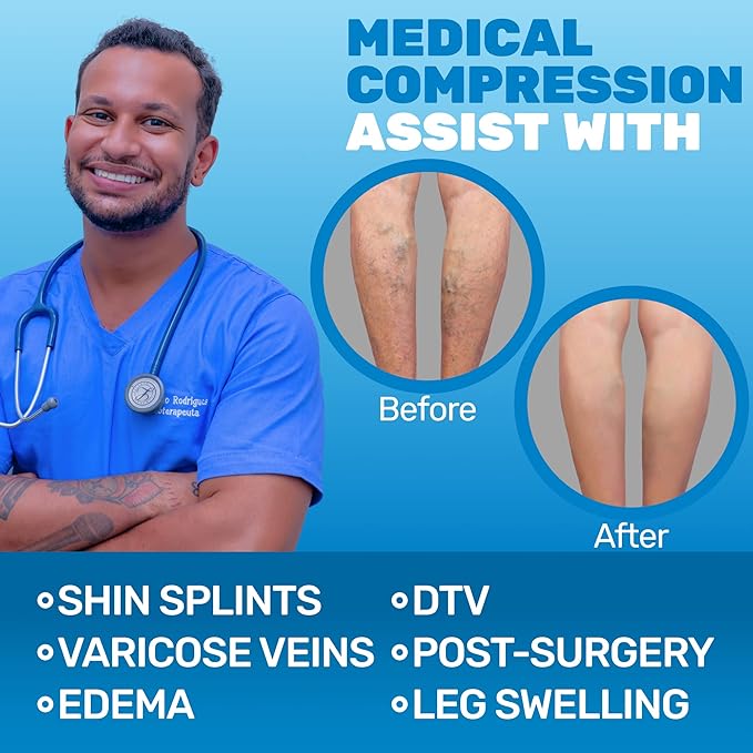 (3 Pairs - Closed Toe) Made in USA - Sheer Compression Socks for Women 15-20mmHg - Compression Stockings for Varicose Veins Circulation, Thrombosis, Embolism - Black, Medium - A101BL2-3