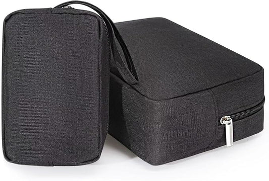 2 Pieces Small Zippered Pouch, Portable Electronics Organizer, Toiletry Carry Bag Mini Cosmetic Makeup Bag, Coin Purse Wallet, Make up Case for Purse,Storage Bag Travel Accessories, Small Packing Cube