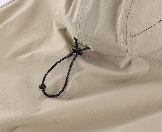 Home Prefer UPF 80+ Sun Hat for Men Women Wide Brim Sun Hat with Neck Flap Summer Safari UV Protection Gardening Fishing Hat